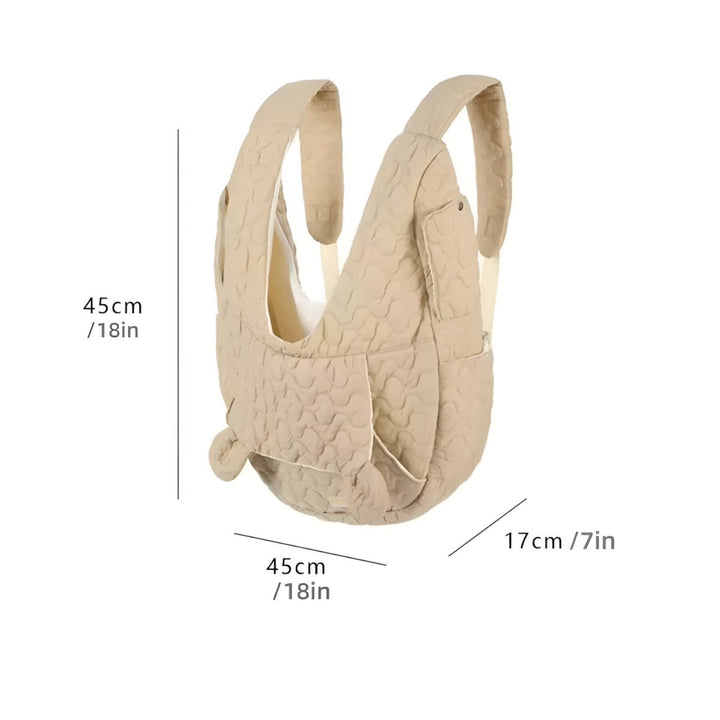 Secure & comfortable pet travel bag for cats & small dogs. Waterproof, portable carrier with soft cushion for stress-free journeys.