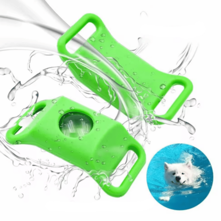 Non-toxic, adjustable pet flea and tick collar made from durable waterproof silicone for pest control