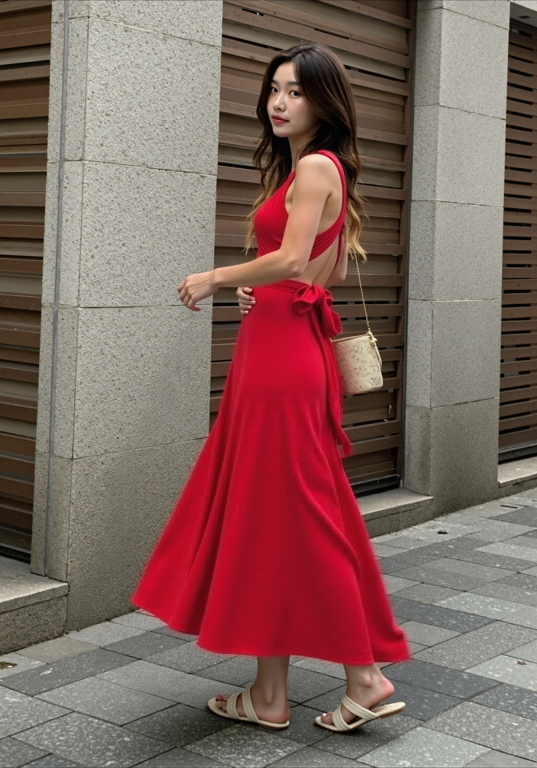 Women's Adaptable Formal Maxi Dress for effortless style & comfort. Perfect for evening parties & special occasions.