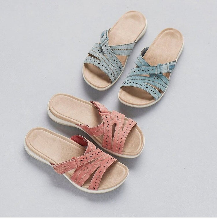 Women's everyday adjustable orthopedic sandals, perfect for summer walking and long-lasting comfort.