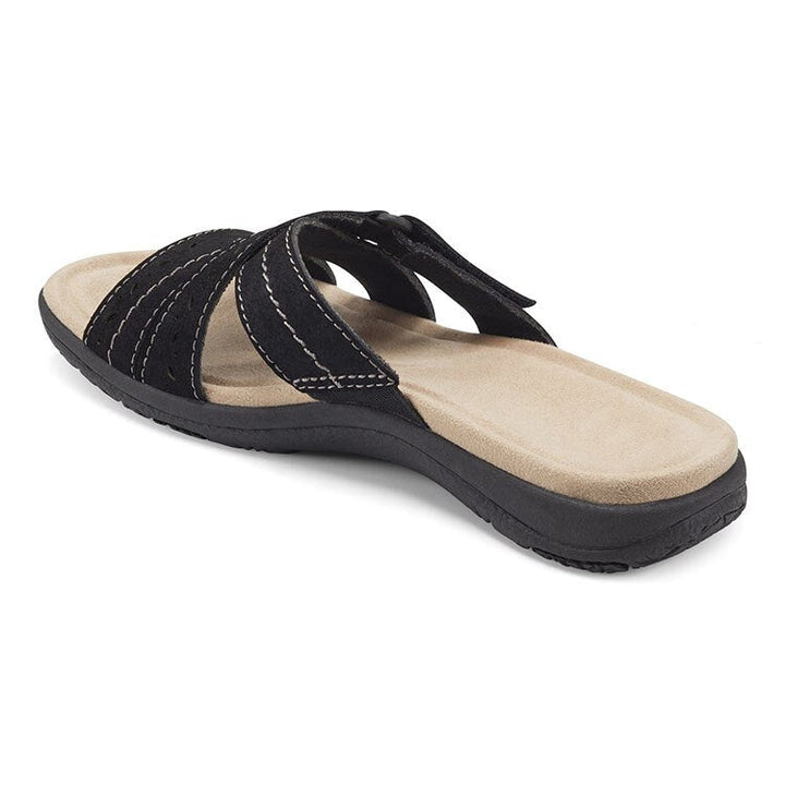 Fashionable women's orthopedic sandals, comfortable and adjustable for elegant summer style.