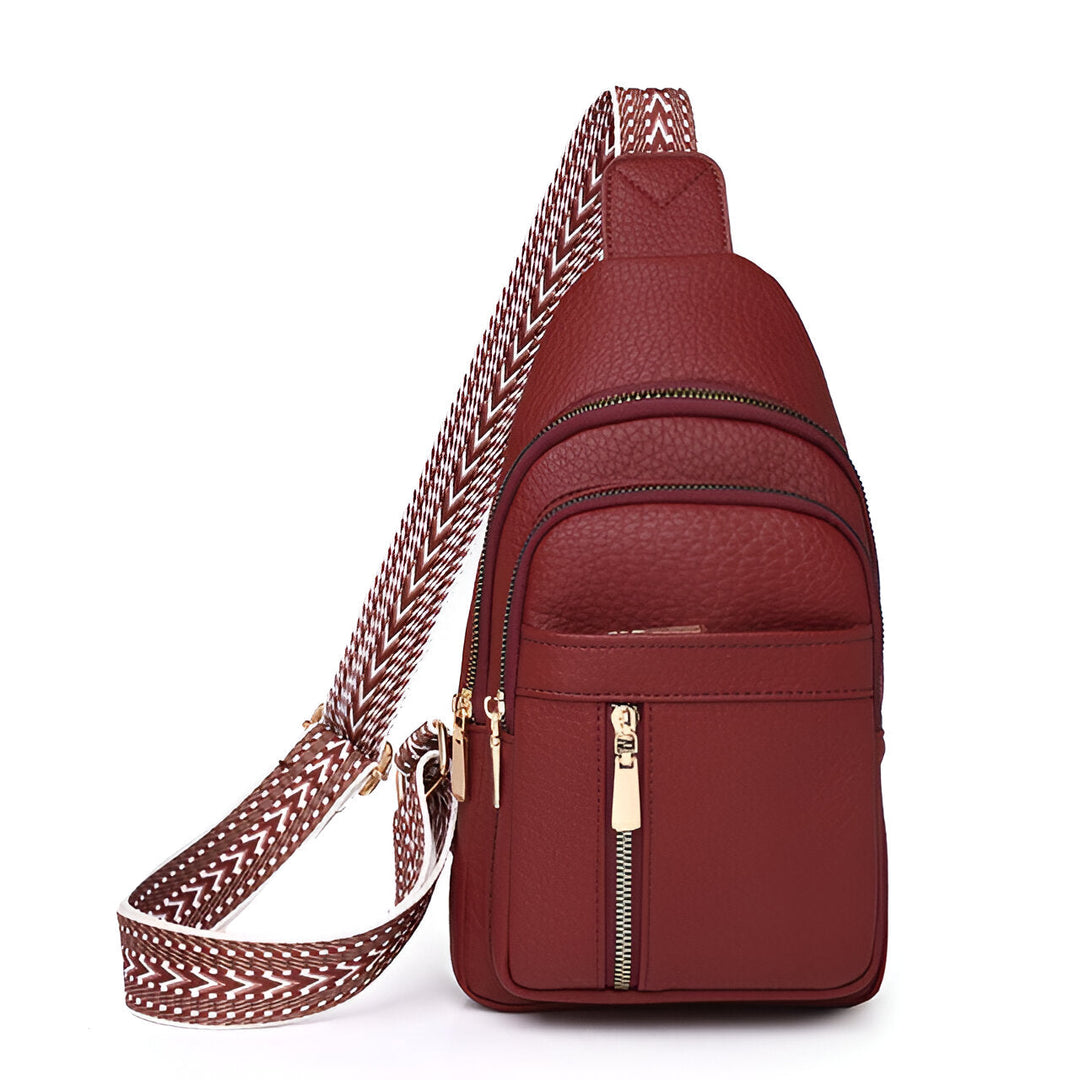 Compact & stylish women's anti-theft sling backpack. Secure crossbody purse for travel or everyday essentials.