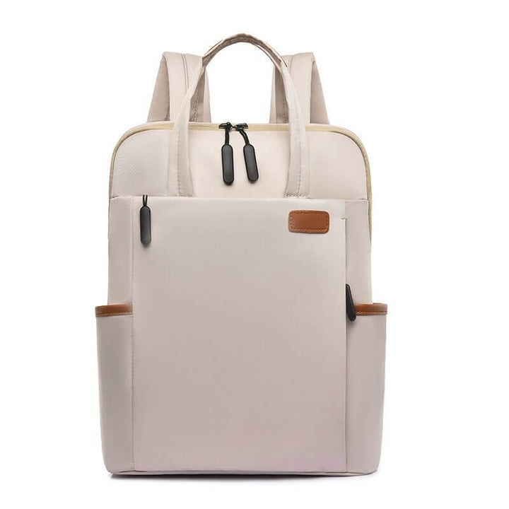 Women's anti-theft travel backpack, lightweight & water resistant for secure journeys.