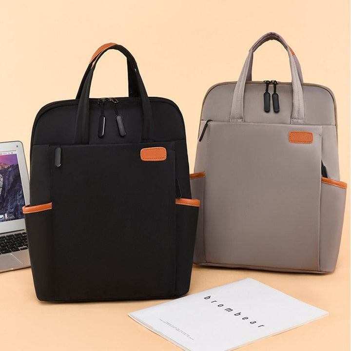 Women's work bag, anti-theft & water resistant, providing secure storage for daily essentials.