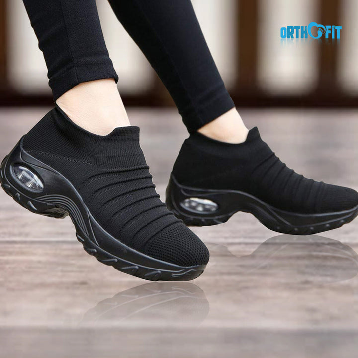 Women's arch support sneakers for comfortable walking and daily wear.