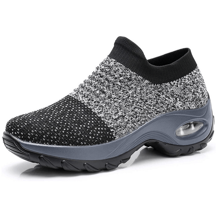 Lightweight women's walking shoes, arch support for supreme comfort.
