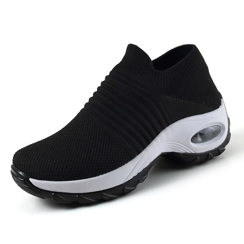 Comfortable women's footwear with arch support, ideal for long walks.