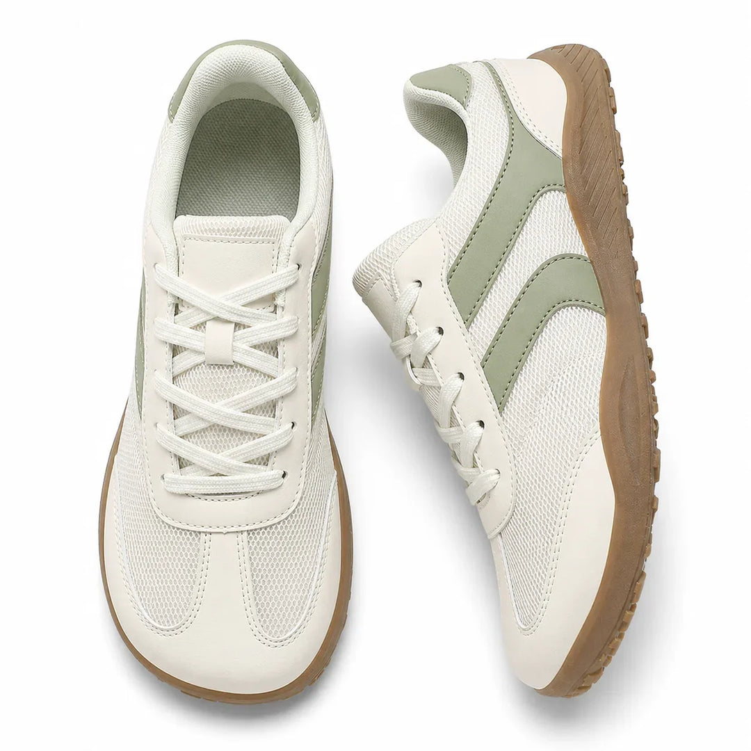Women's barefoot walking shoes with wide toe box for natural foot comfort & flexibility.