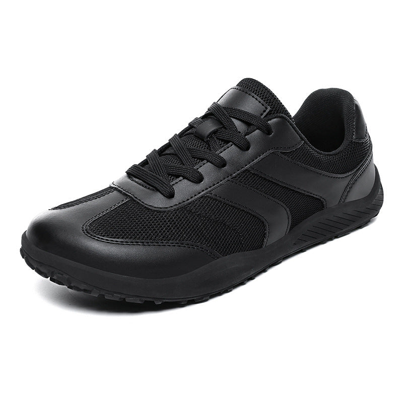 Athletic women's barefoot shoes with wide toe box, offering stability & comfort.