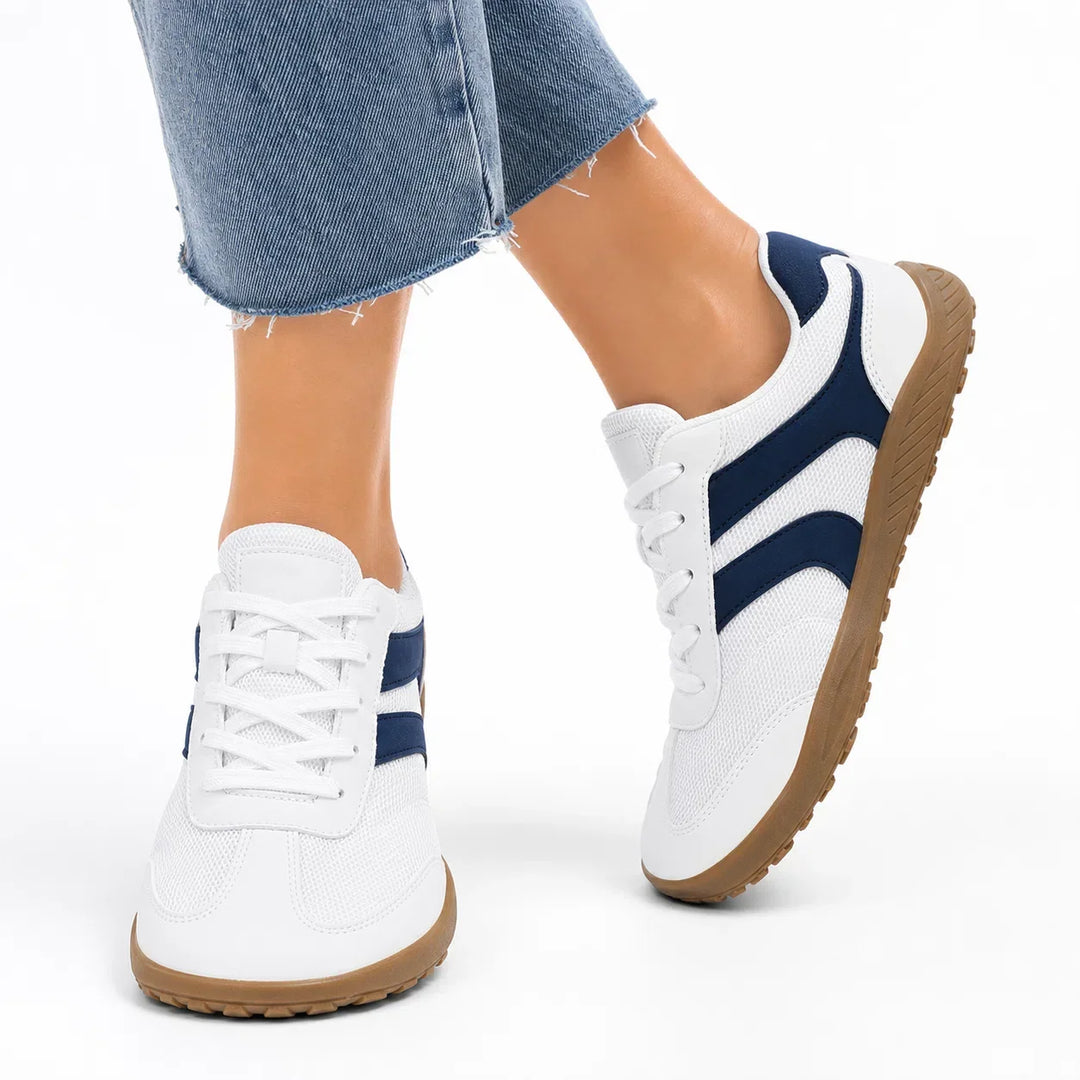 Barefoot footwear for women, wide toe box, flexible sole, and non-slip for daily adventures.