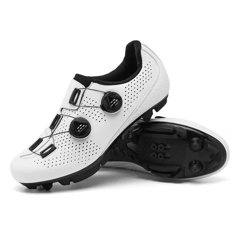 Versatile women's cycling shoes for road & MTB, offering durable, breathable performance bike footwear.