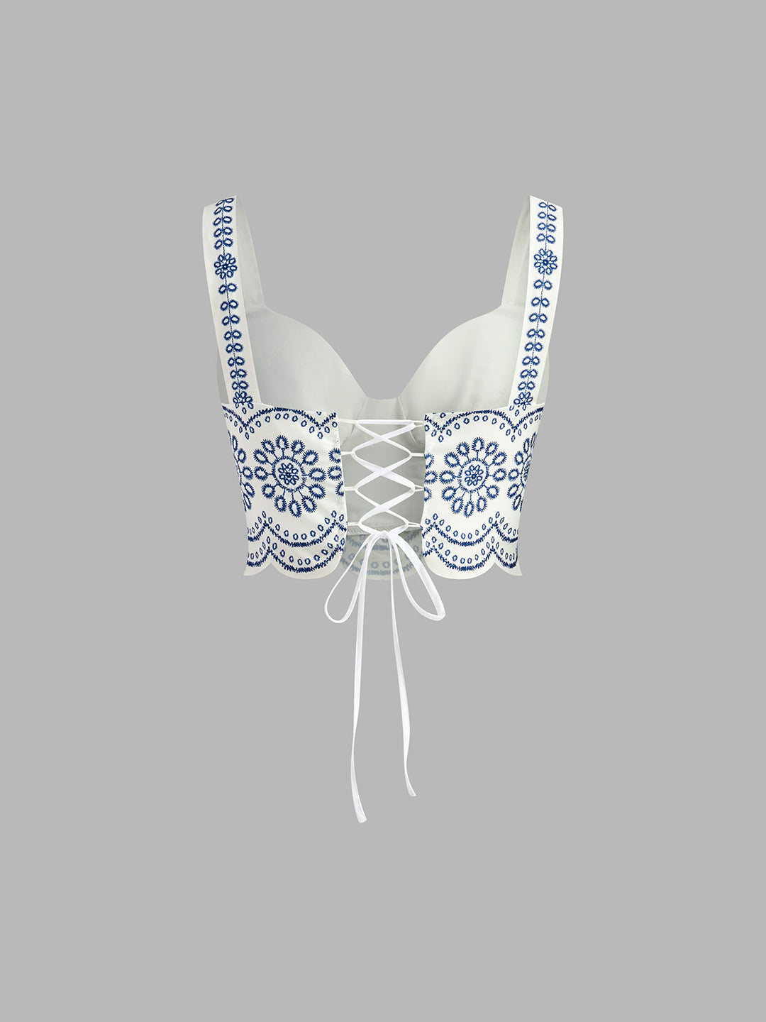 Printed sleeveless crop top & matching tie-back maxi skirt set for women, a comfortable and fashionable summer look.