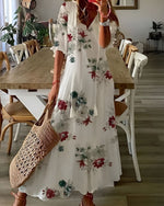 Vintage Floral Cream