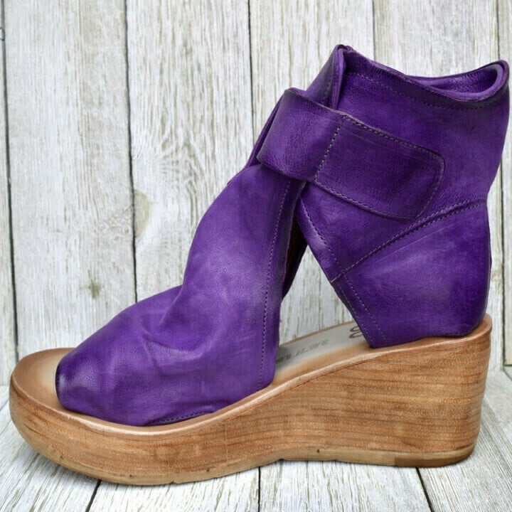 Casual women's boho wedge sandals, designed for all-day comfort with foot pain relief.