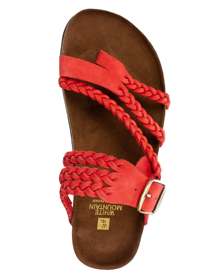 Bohemian style women's braided thong sandals, ideal for summer, beach, or casual everyday wear.