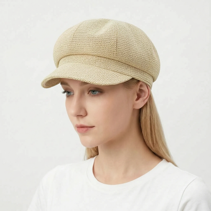 Travel-friendly women's sun hat. Lightweight, breathable, and packable for all your summer vacation adventures. UV protection.