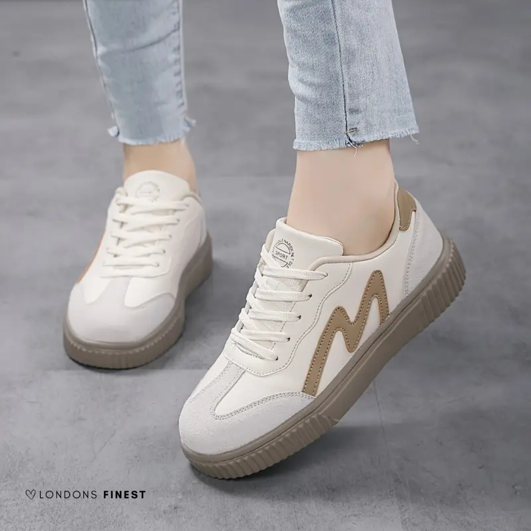 Women's casual comfort sneakers for daily wear. Supportive, cushioned, and stylish walking shoes for foot health.