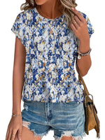 Blue yellow print