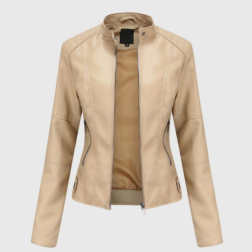 Stylish women's oversized shacket jacket with a trendy button front, ideal for chic casual layering & fashion.