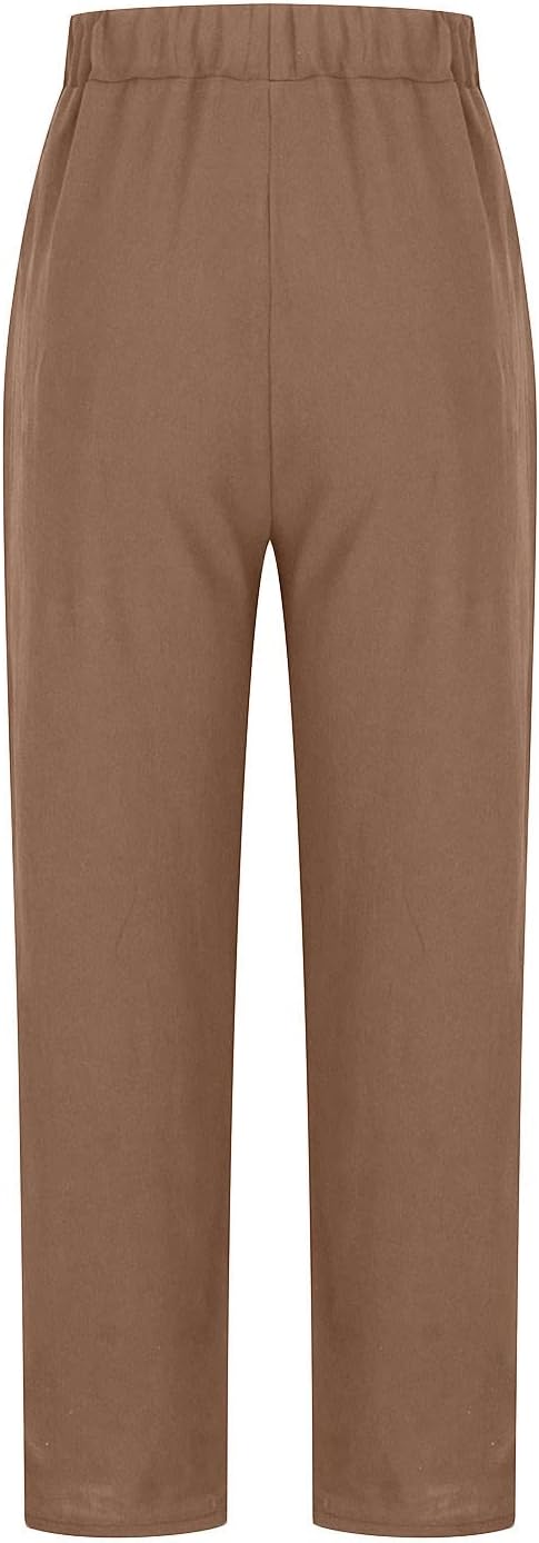 Women's comfortable relaxed fit pants, a versatile bottom for casual elegance.