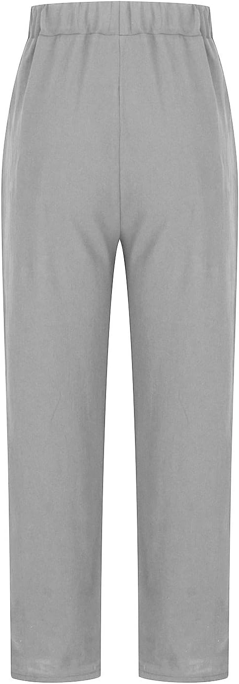 Stylish women's relaxed fit pull-on pants, great for work, travel & casual elegance.