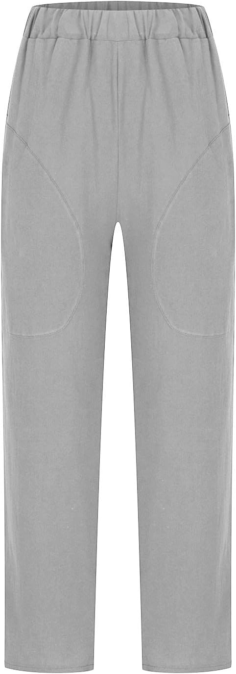 All-season women's comfortable relaxed fit trousers, a versatile bottom for chic everyday wear.