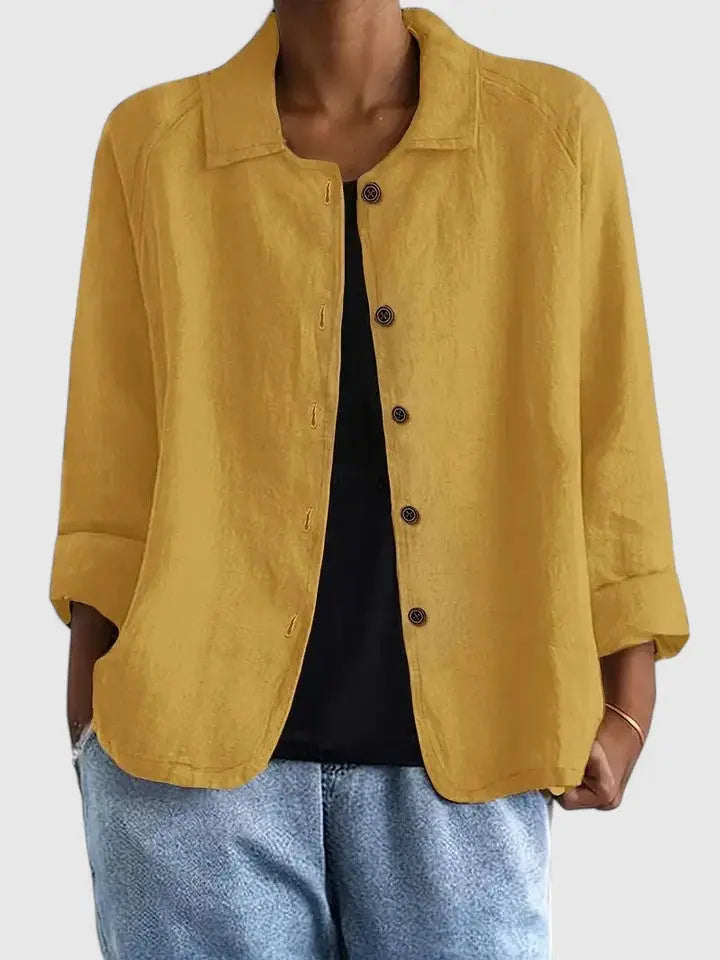 Soft women's classic light top, versatile & comfortable for everyday casual & relaxed wear.