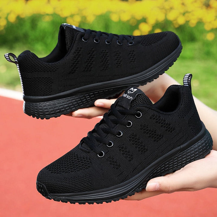 Non-slip lace-up women's orthopedic walking shoes for all-day comfort & daily walks.