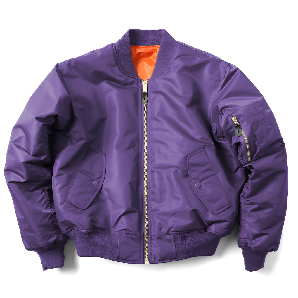 Cozy rib-knit women's bomber jacket, a stylish and comfortable everyday outerwear piece.