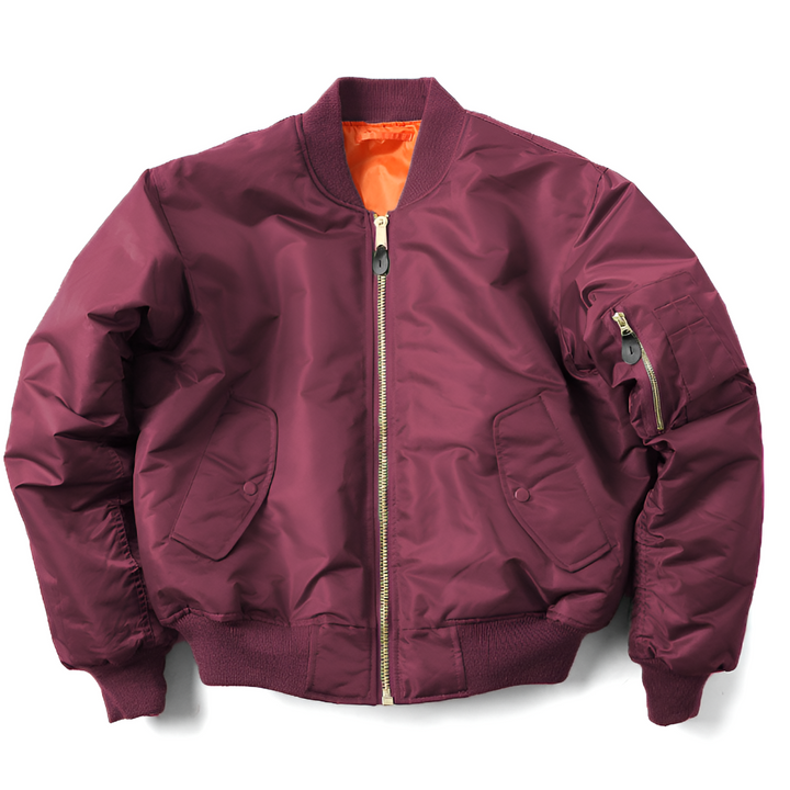 Elegant women's classic rib-knit bomber jacket, perfect casual fashion outerwear.