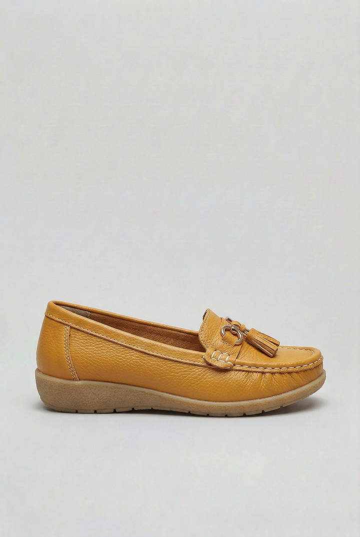 Women's classic slip-on loafers, featuring a cushioned footbed for ultimate comfort & everyday versatile style.