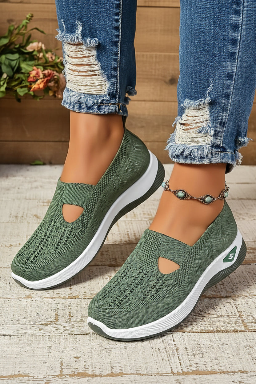 Women's CloudStride walking shoes: ultimate comfort, lightweight design, and supportive fit.