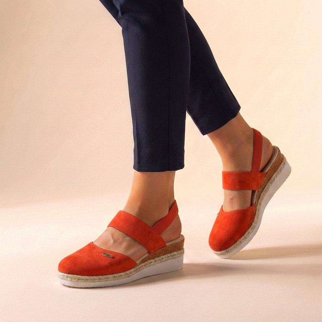 Versatile women's comfort platform espadrille sandals, blending casual chic with ultimate summer footwear support.