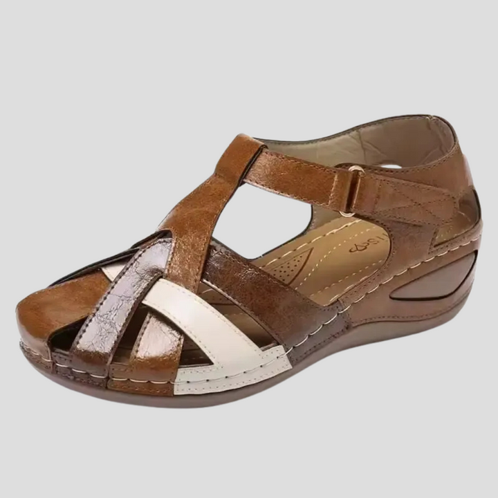 Stylish women's comfort sandals, providing excellent arch support & pain relief. Perfect orthopedic summer footwear.