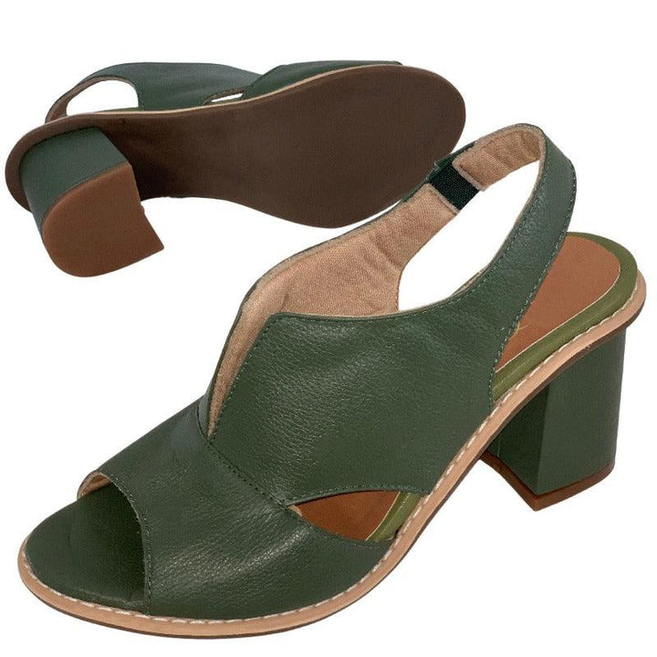 Chic women's block heel sandals, offering supreme comfort for all your summer adventures.