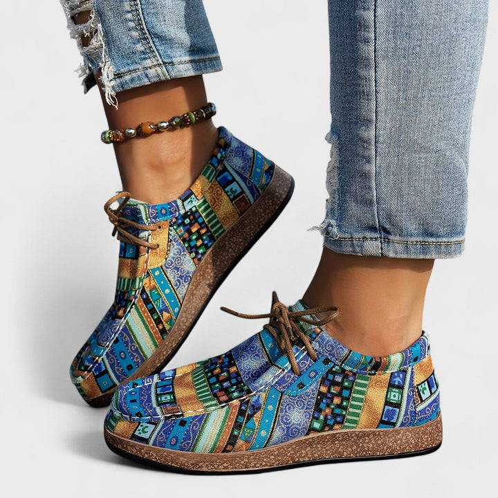 Versatile women's slip-on casual shoes providing superior comfort & wide heel support for everyday wear.