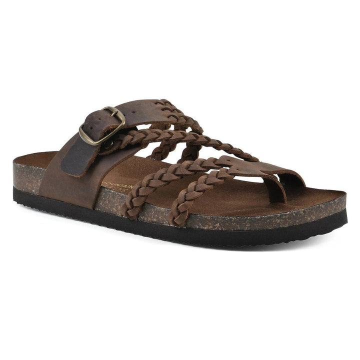 Versatile women's braided flat sandals with soft straps, offering comfort for summer, vacation, and daily wear.