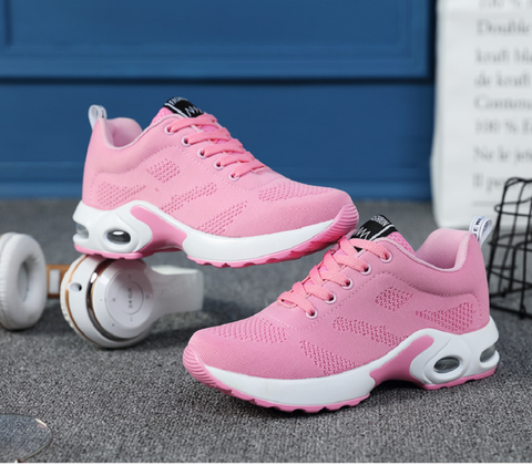 Stylish women's orthopedic sneakers, comfortable athletic shoes offering great arch support & comfort.