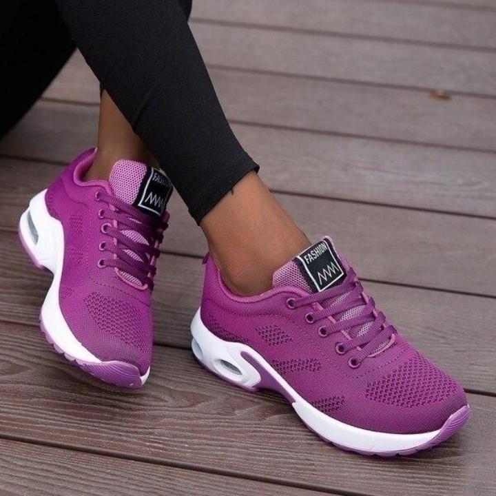 Versatile ladies' walking shoes, comfortable orthopedic sneakers for an active and casual lifestyle.