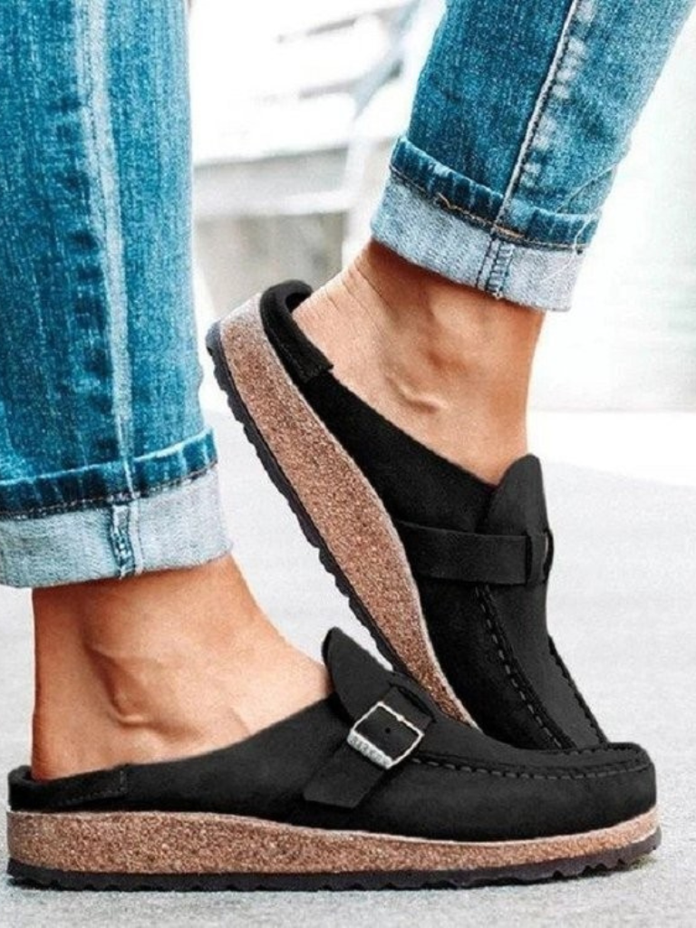 Lightweight women's slip-on comfort clogs, ergonomic design in versatile colors like sage green.