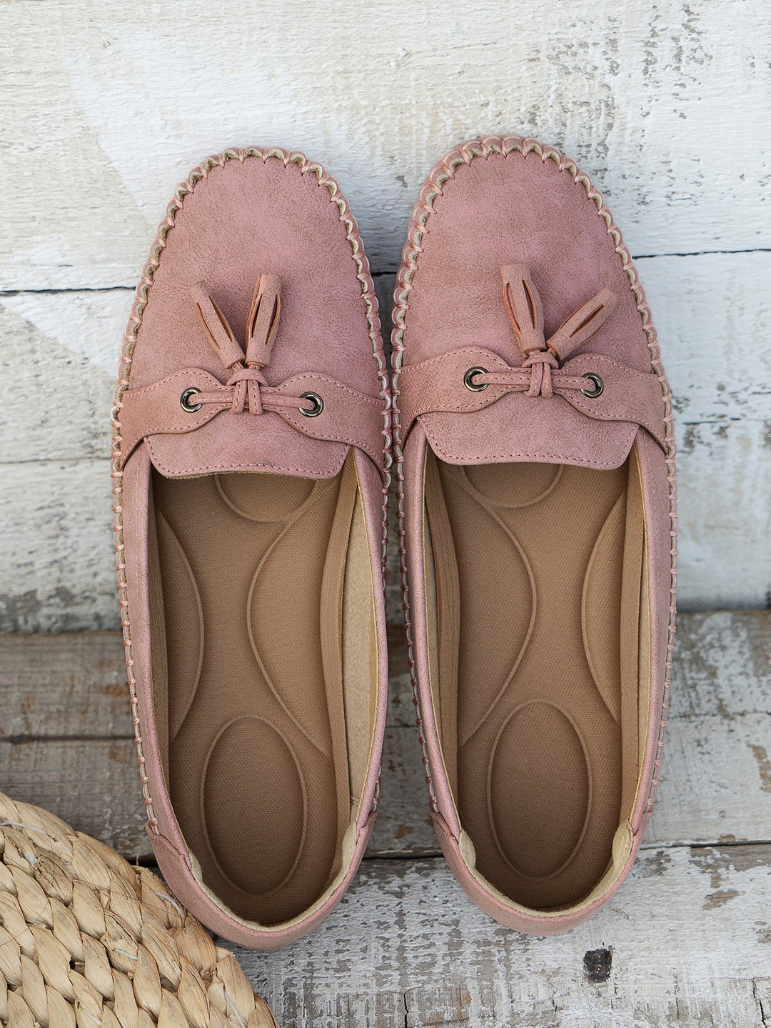 All-day comfort women's loafers, cushioned support & flexible slip-on style.