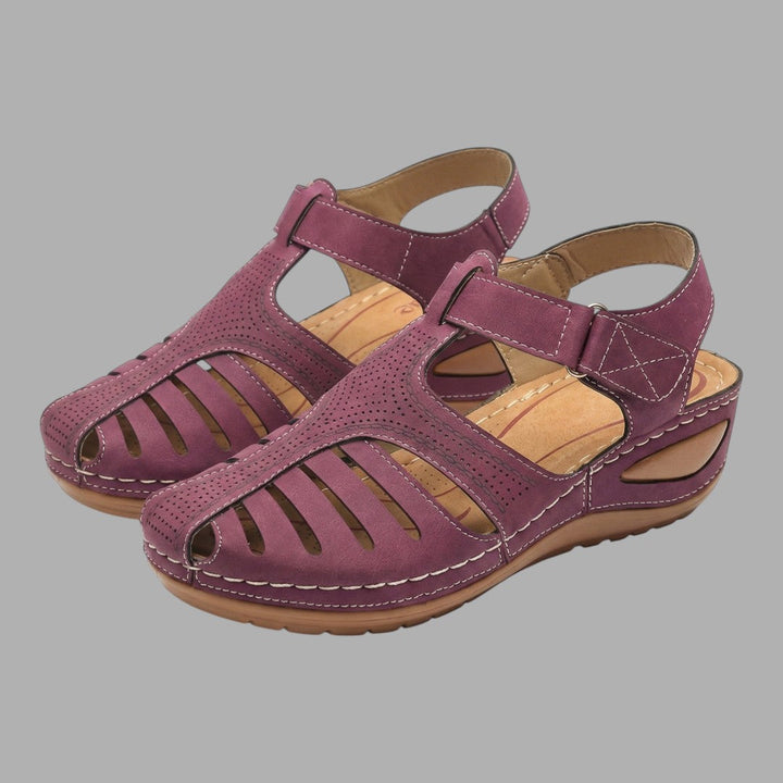 Lightweight walking wedge sandals for women, designed for ultimate comfort & breathability during summer days.