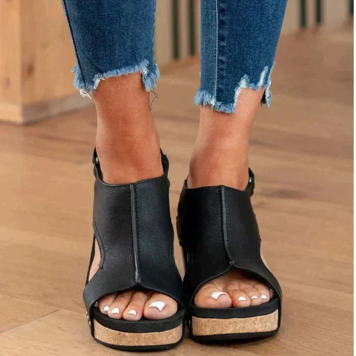Women's Comfy Orthopedic Wedge Sandals. All-day support, arch support, and stylish adjustable straps.
