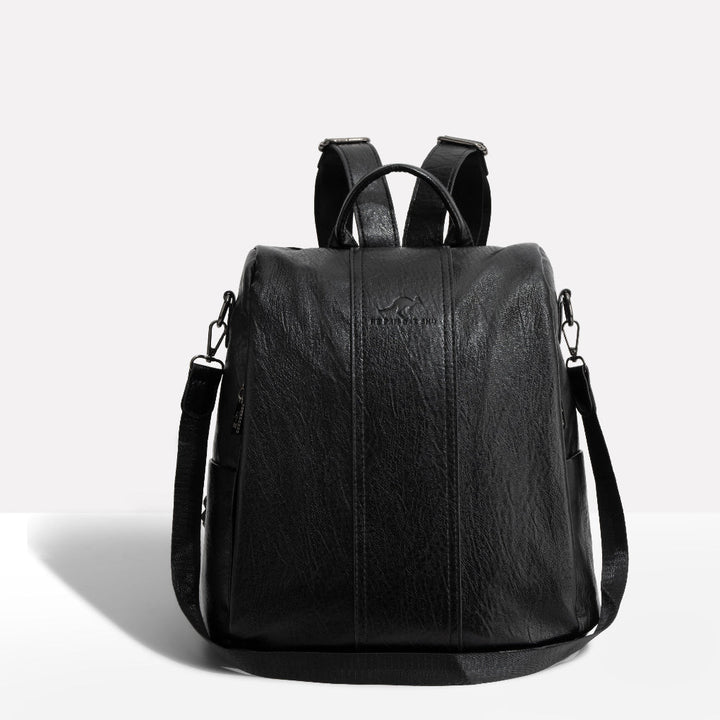 Women's convertible anti-theft backpack with secure hidden pockets, perfect for travel & daily use.