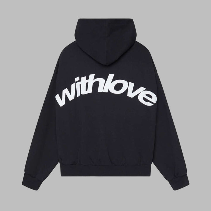 Stylish women's graphic hoodedtop, super cozy for ultimate loungewear comfort. Casual pullover sweatshirt.