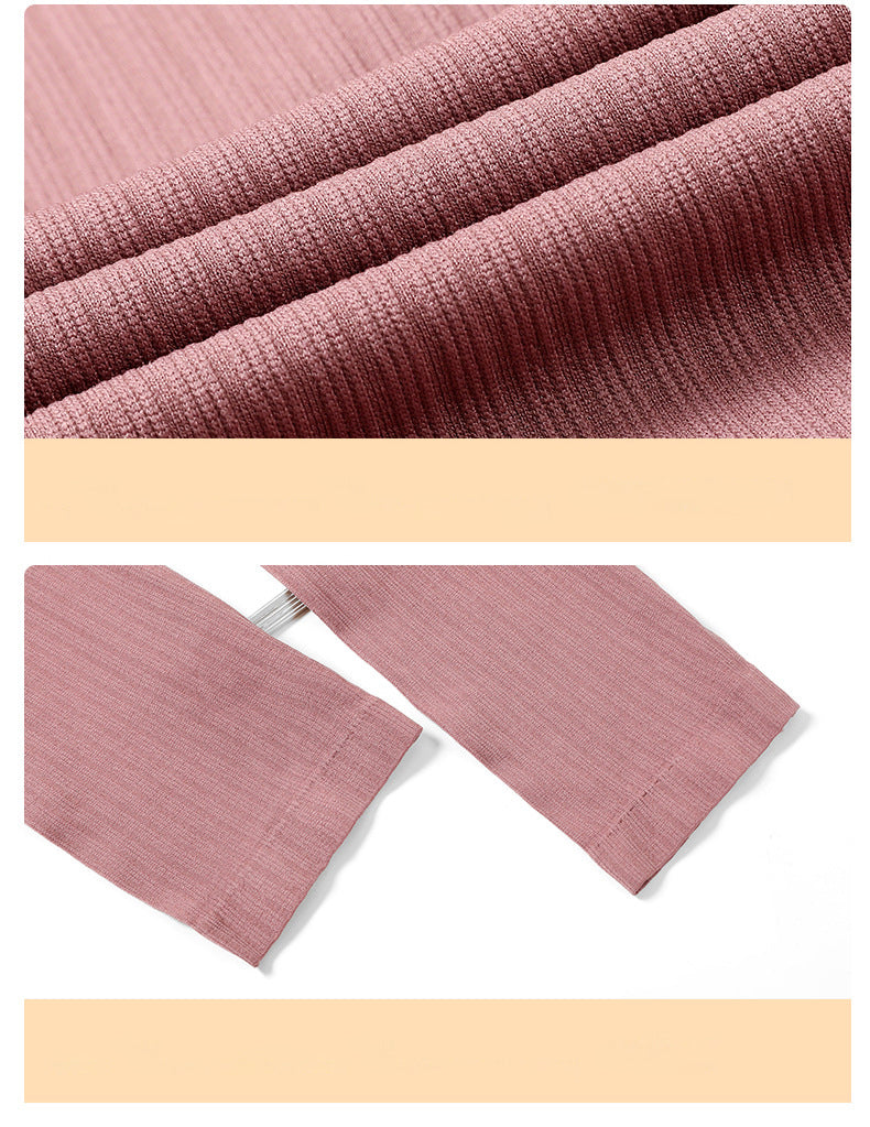 Stylish women's thermal base layer for women seeking cozy and shaping support.