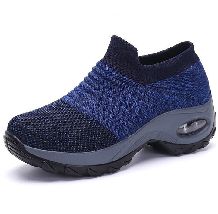 Stylish women's orthopedic comfort shoes with ergonomic design, arch support, and cushioning.