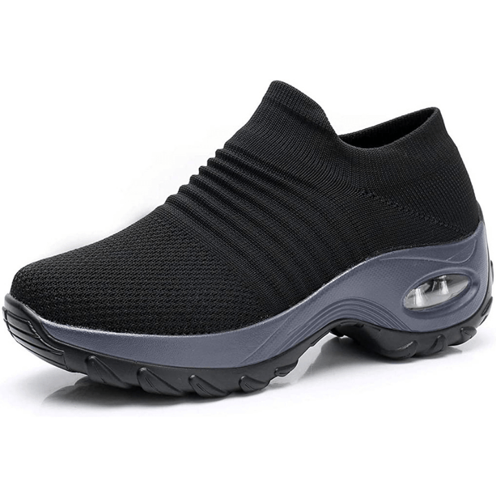Ergonomic women's orthopedic shoes with arch support & cushioned sole for all-day comfort.