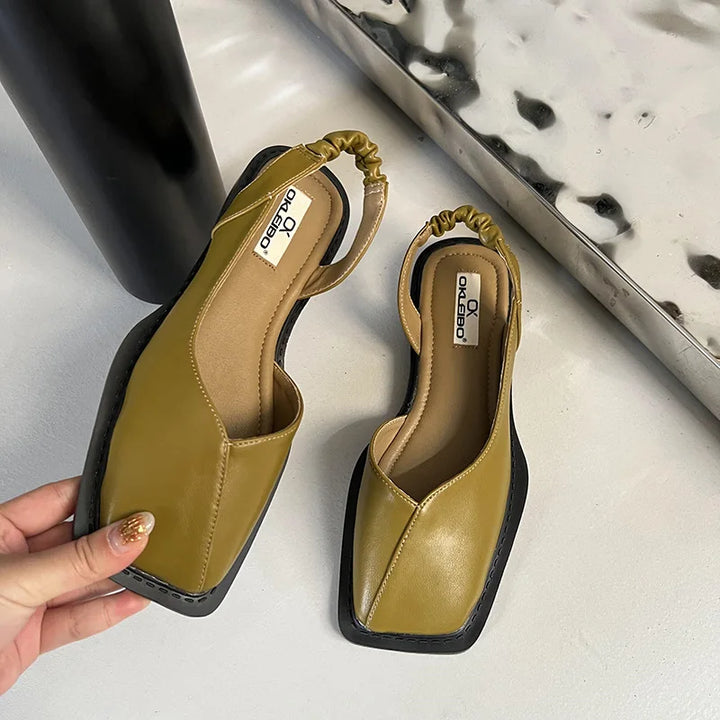 Supportive women's slip-on shoes, featuring orthopedic design, soft cushioning & arch support for walking.