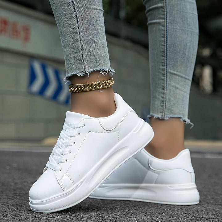Lightweight women's casual orthopedic sneakers, offering superior cushioning & arch support for walking.